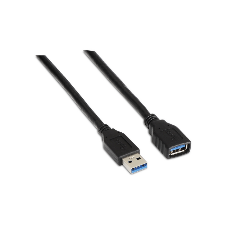 AISENS A105-0041 Cable USB 3.2 Gen 1 USB A 1m Negro Alta Velocidad