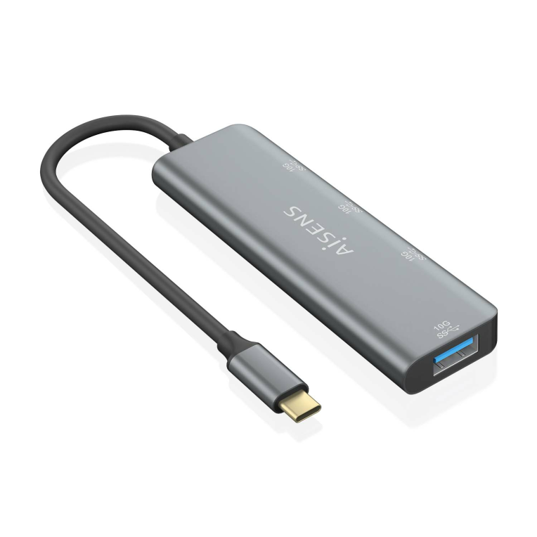AISENS A109-0764 Hub USB 3.2 Gen 2 Type-C 10000 Mbit/s – Alta Velocidad y Compatibilidad
