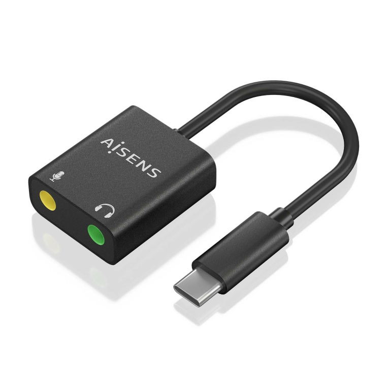 AISENS A109-0767 cambiador de género para cable 2x 3.5 mm