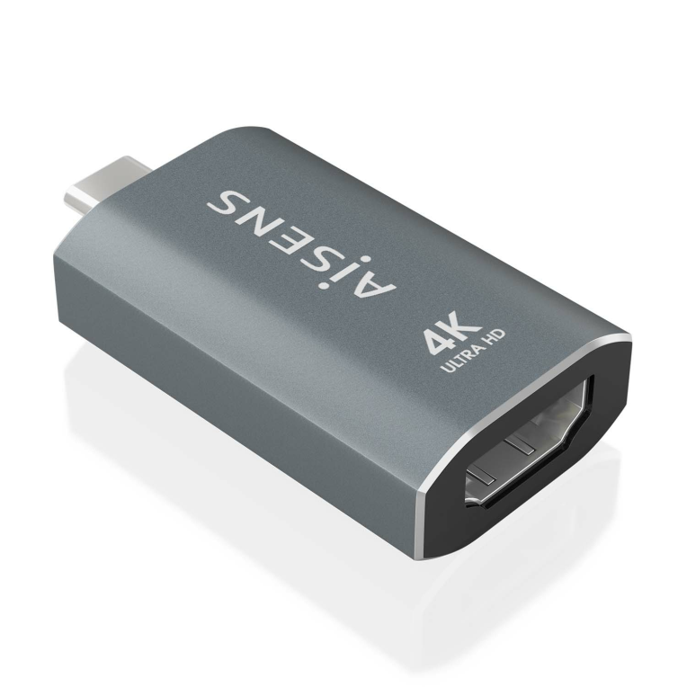 AISENS A109-0862 Cambiador de Género HDMI a USB C - Adaptador Versátil y Compacto