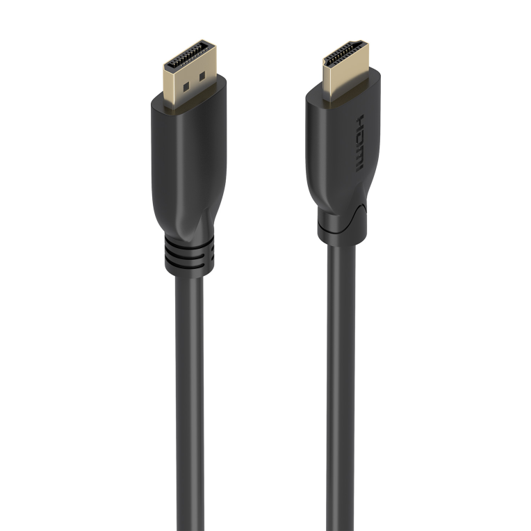 AISENS Adaptador Cable Vídeo DisplayPort a HDMI 5m Negro - Alta Calidad
