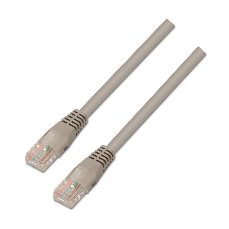 AISENS A133-0174 Cable de Red Cat5e U/UTP Gris 0,25 m - Alta Velocidad y Confiabilidad