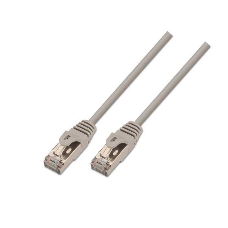 AISENS Cable de Red Cat6 F/UTP (FTP) Gris 1 Metro - Alta Velocidad y Protección