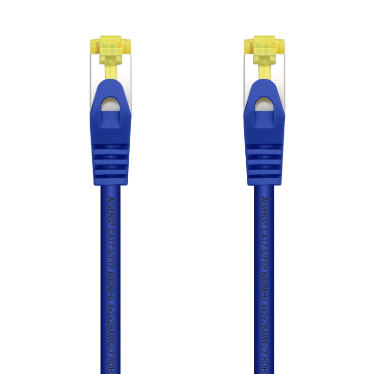 AISENS A146-0476 cable de red Azul 0,25 m Cat7 S/FTP (S-STP)
