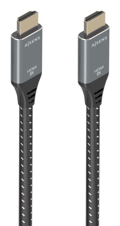 AISENS A150-0877 cable HDMI 7 m HDMI tipo A (Estándar) Negro, Gris