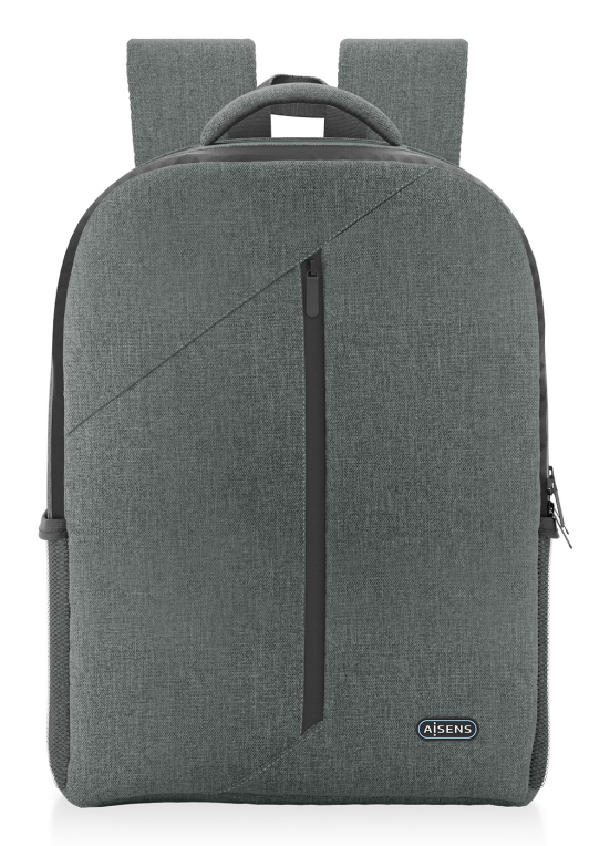 AISENS ASBG-BP084-GR maletines para portátil 39,6 cm (15.6")