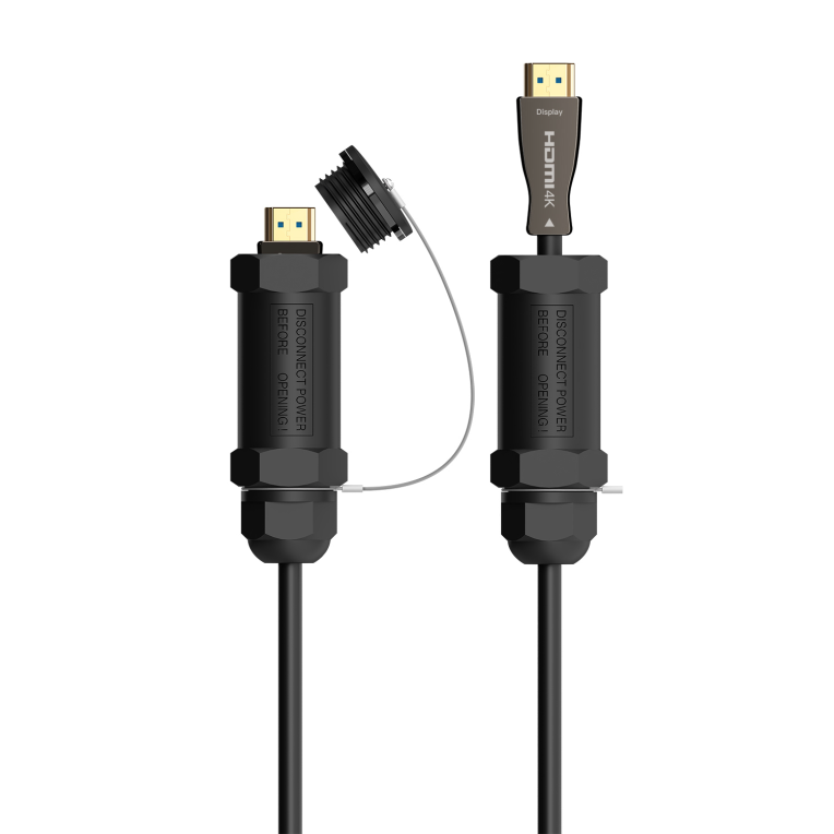 AISENS Cable HDMI V2.1 AOC 20M Ultra Alta Velocidad 8K@60Hz 4K@120Hz Negro