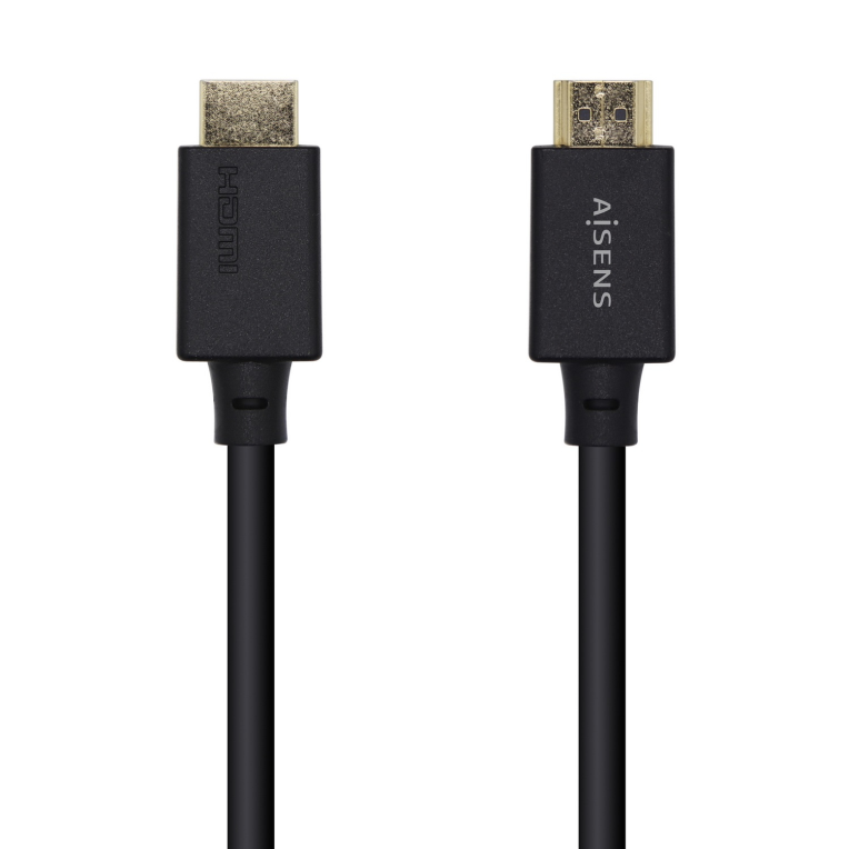 AISENS Cable HDMI V2.1 Ultra Alta Velocidad 8K@60Hz 48Gbps 3m Negro