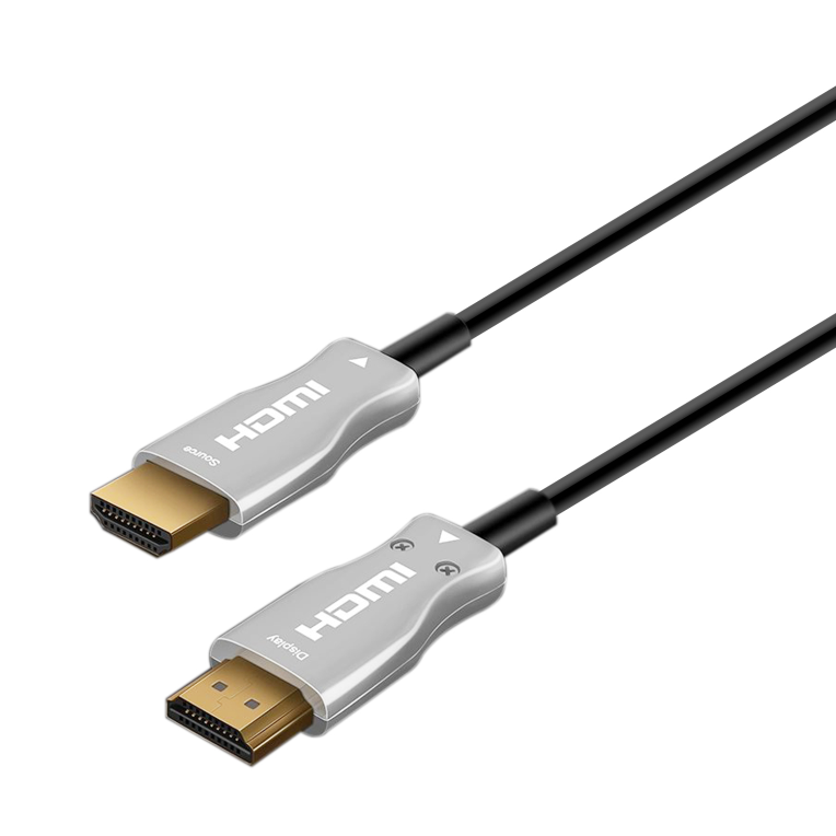 AISENS Cable HDMI V2.0 AOC Premium 50m Negro - Alta Velocidad 4K@60Hz 18Gbps