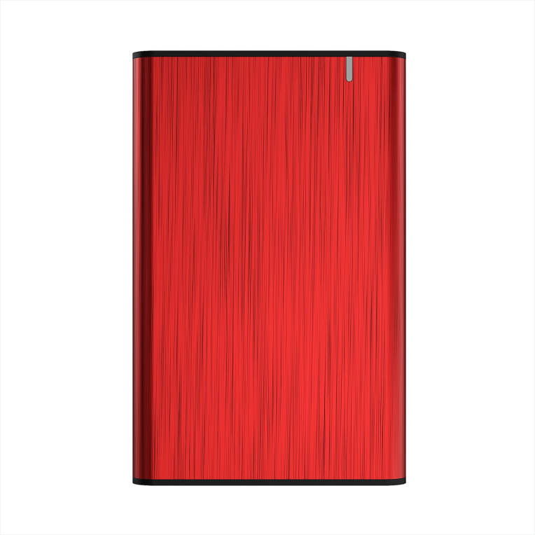 AISENS Caja Externa 2,5" ASE-2525RED - Caja SATA a USB 3.1 Gen1 Rojo