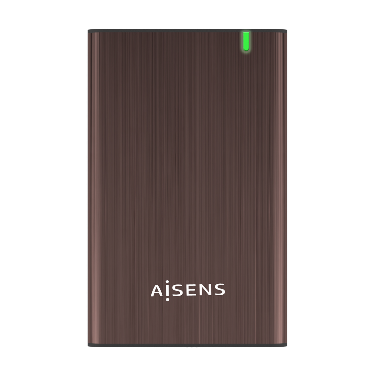 AISENS Caja Externa 2.5" ASE-2525BWN SATA a USB 3.0/3.1 Gen1 9.5mm Marrón