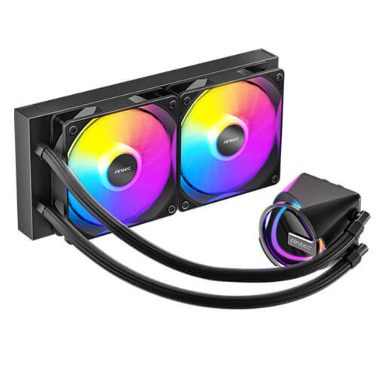Antec Skeleton 240 Procesador Sistema de refrigeración líquida todo en uno 12 cm Negro