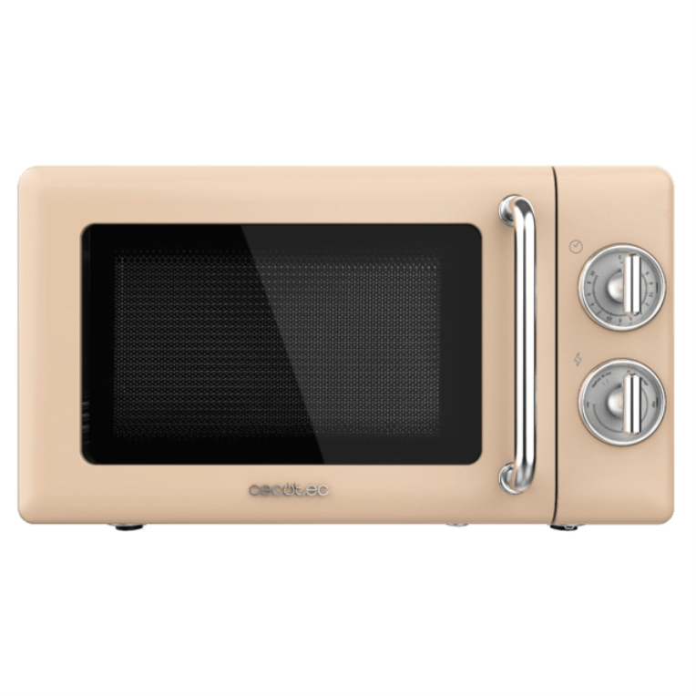Cecotec 01704 microondas Beige Solo microondas Encimera 20 L 700 W