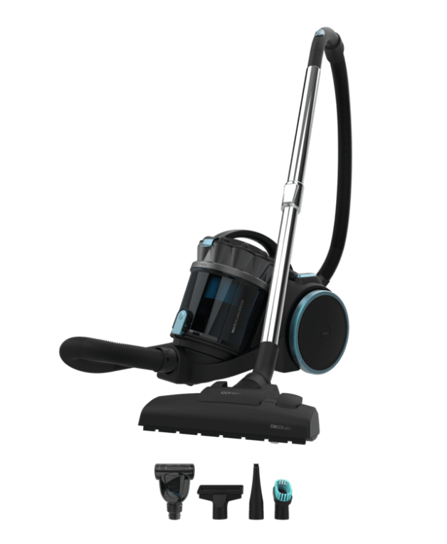Cecotec 08586 aspiradora 4 L Aspiradora cilíndrica Secar 800 W Sin bolsa