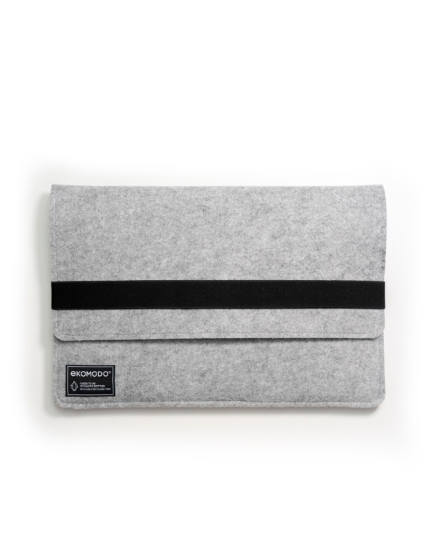 EKOMODO HR-003 maletines para portátil 33 cm (13") Funda Negro, Gris