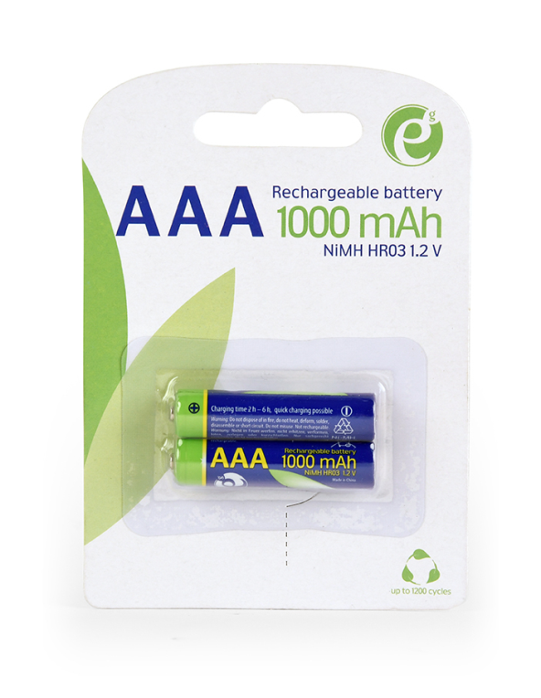 EnerGenie EG-BA-AAA10-01 pila doméstica Batería recargable AAA Níquel-metal hidruro (NiMH)