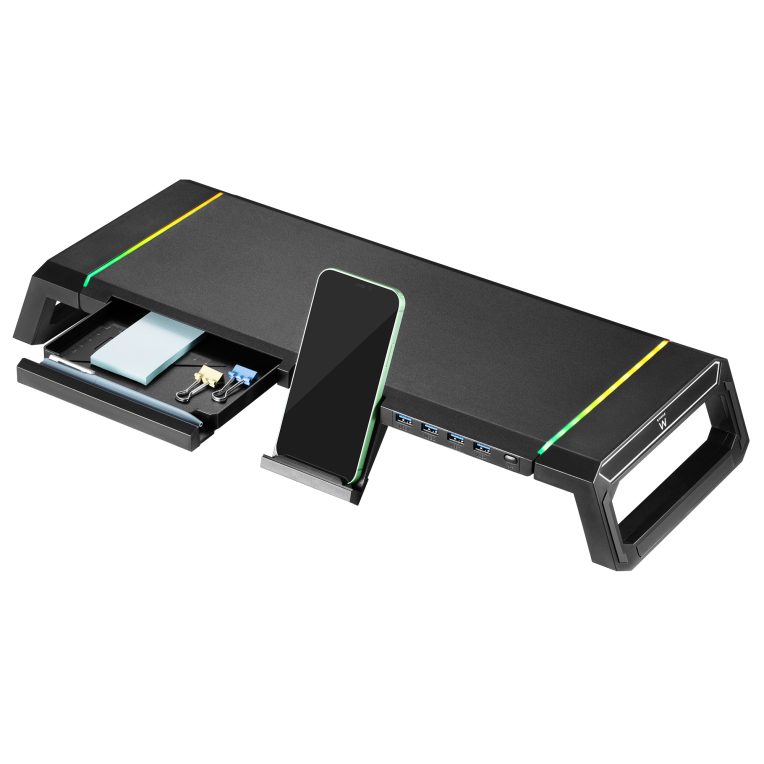 Ewent EW1268 soporte para monitor Escritorio Negro
