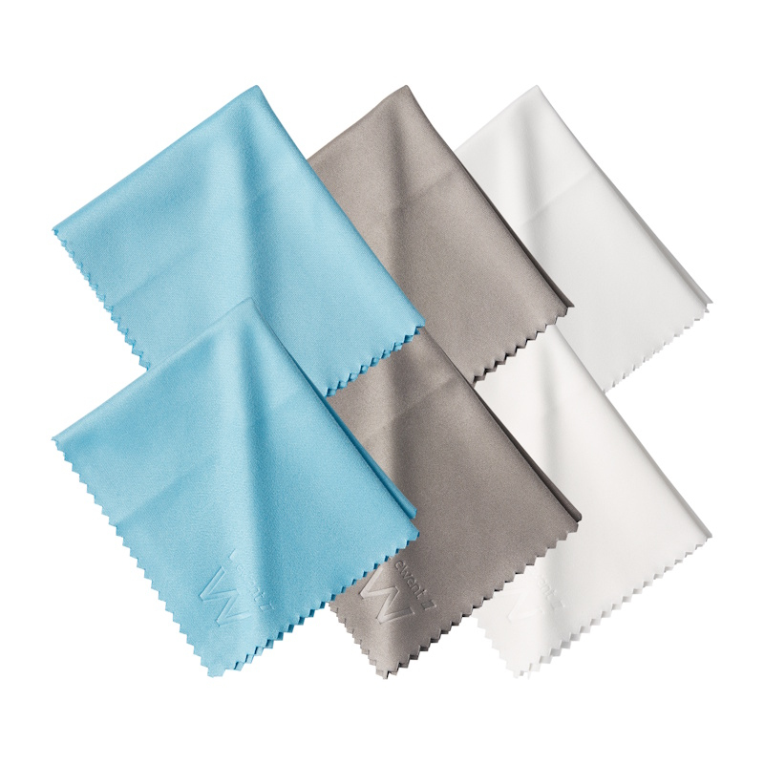 Ewent EW5635 trapo para limpiar Microfibra Azul, Gris, Blanco 6 pieza(s)