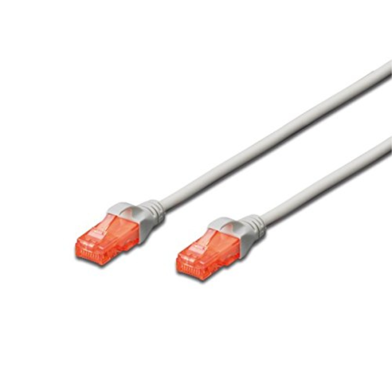 Ewent IM1012 Cable de Red Gris 2 m Cat6 U/UTP – Alta Velocidad y Fiabilidad