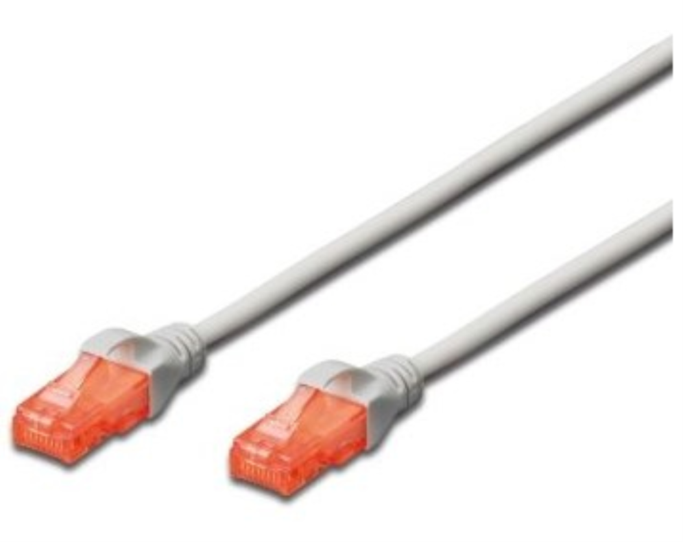 Ewent IM1024 cable de red Cat6 U/UTP Rojo 5 metros de alta velocidad