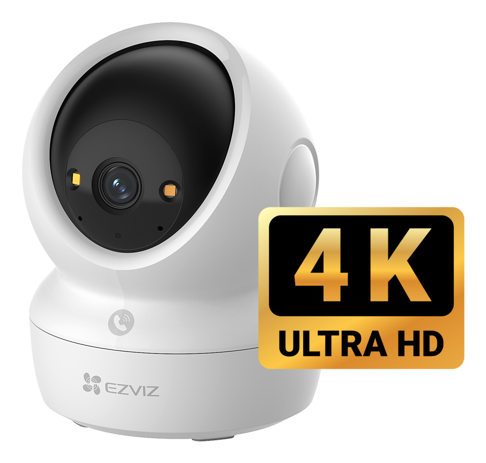 EZVIZ H6c G1 4K Esférico Cámara de seguridad IP Interior 3840 x 2160 Pixeles Techo/Pared/Escritorio