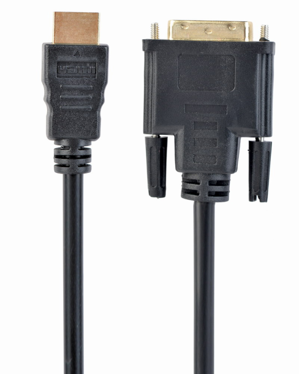Gembird 1.8m, HDMI/DVI, M/M 1,8 m DVI-D Negro