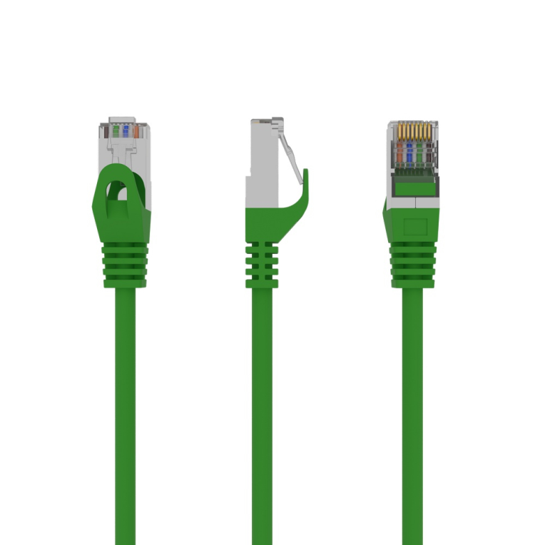 Gembird 1m CAT6 cable de red Verde F/FTP (FFTP)