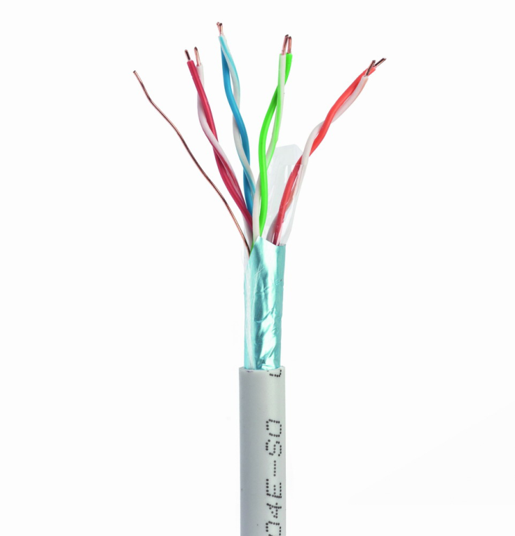 Gembird CAT5e FTP 100m cable de red Gris F/UTP (FTP)