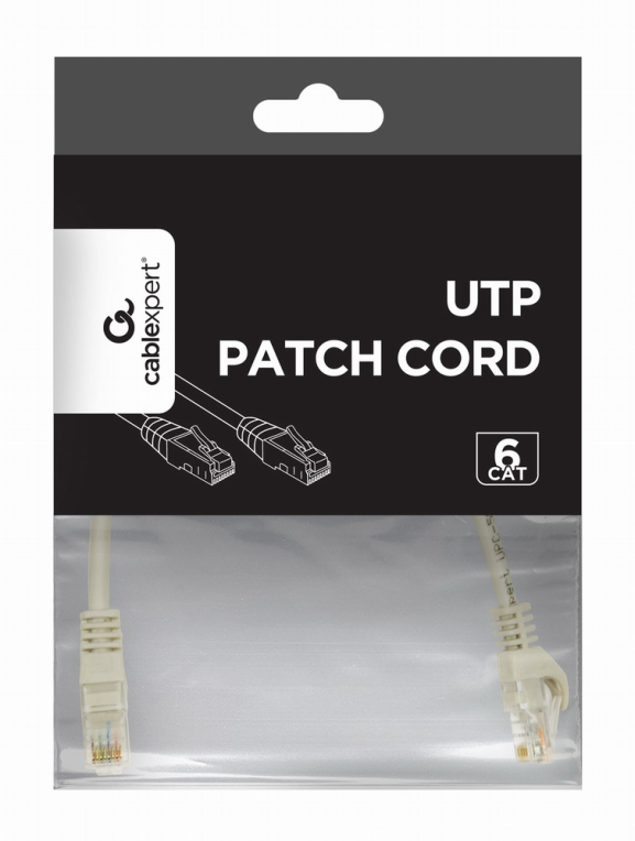 Gembird CAT6A Patchkabel Ungeschirmt 0.25m - PP6U-CU-0.25m cable de red