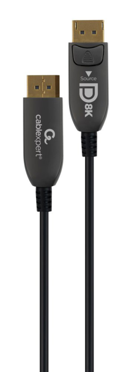 Gembird CC-DP8K-AOC-30M cable DisplayPort Negro