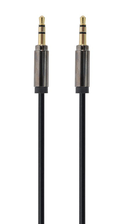 Gembird CCAP-444-6 cable de audio 1,8 m 3,5mm Negro
