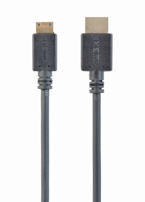 Gembird HDMI - mini HDMI, 3m cable HDMI HDMI tipo A (Estándar) HDMI Type C (Mini) Negro
