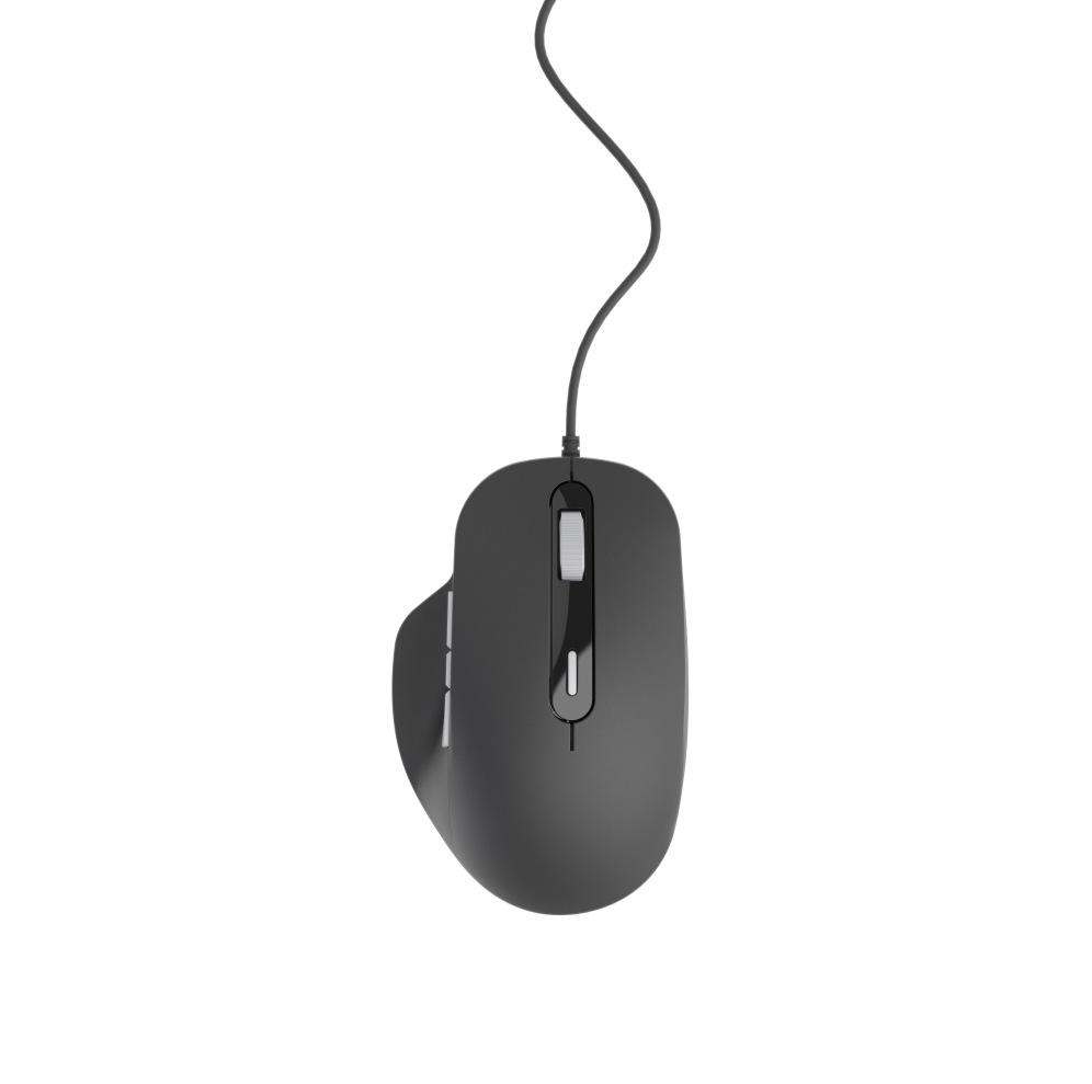 Gembird MUS-6B-02 Ratón USB Óptico 3600 DPI para Oficina Mano Derecha