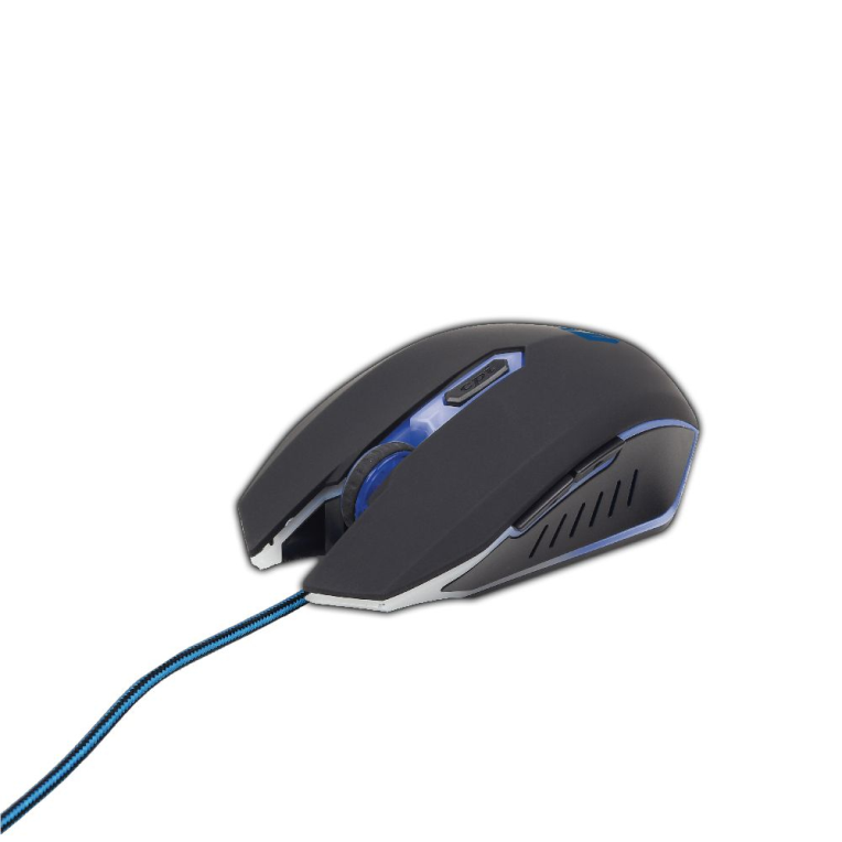 Gembird MUSG-001-B Ratón Gaming Ambidextro USB Tipo A 2400 DPI