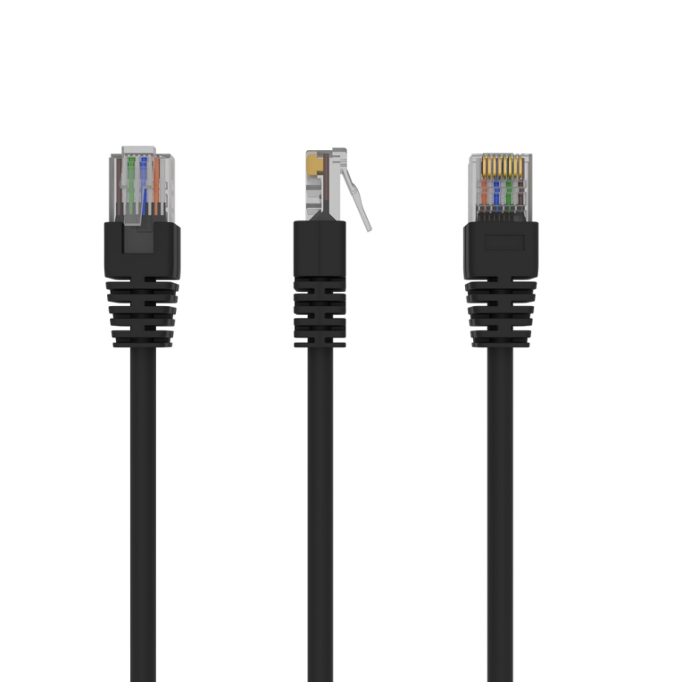 Gembird Patch Cord Cat.5e UTP 0.25m cable de red Negro 0,25 m Cat5e U/UTP (UTP)