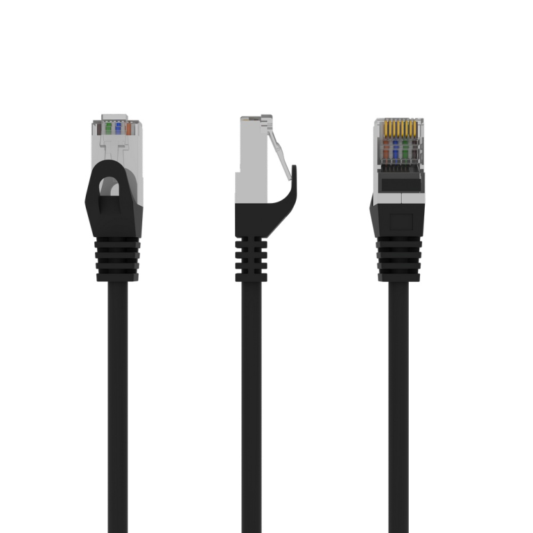 Gembird Patch Cord Cat.6 UTP 2m cable de red Negro Cat6 U/UTP (UTP)