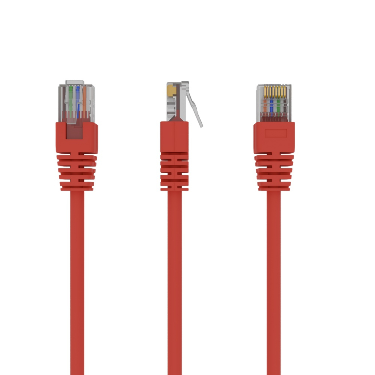 Gembird PP12-0.5M/R cable de red 0,5 m
