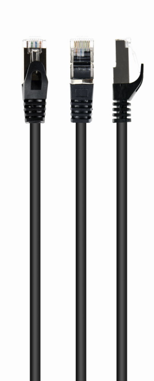 Gembird PP6A-LSZHCU-BK-1M cable de red Negro Cat6a