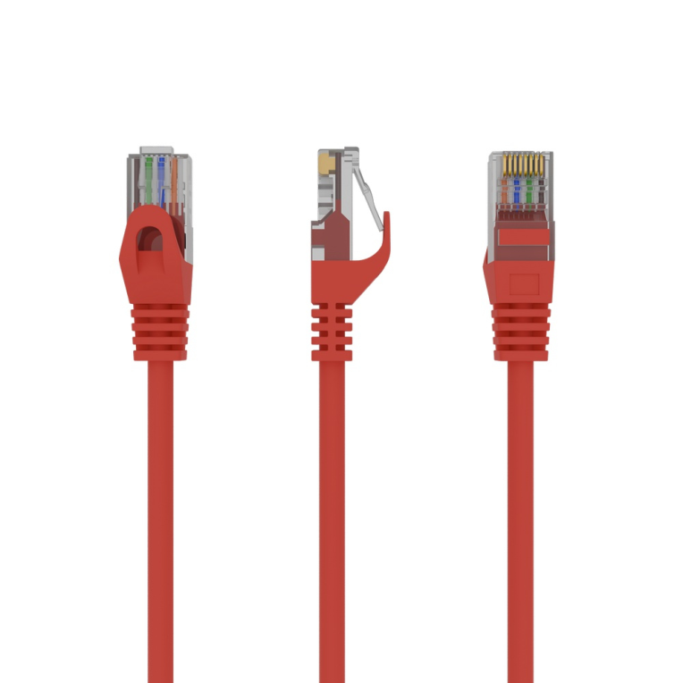 Gembird PP6U-1M cable de red Rojo Cat6 U/UTP (UTP)