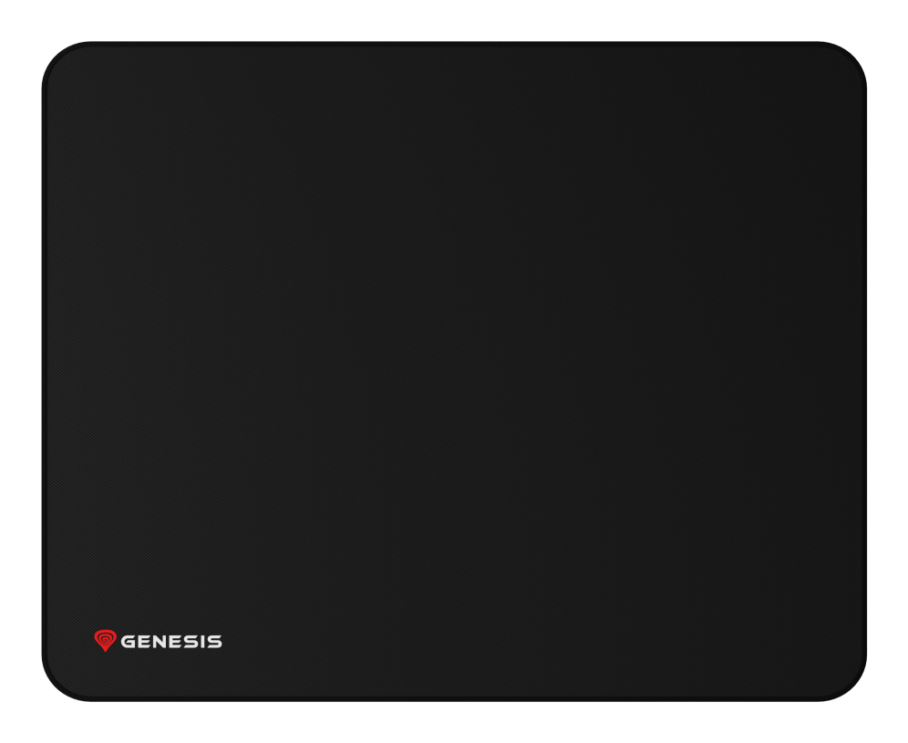GENESIS Carbon 500 XL Logo Alfombrilla de ratón para juegos Negro