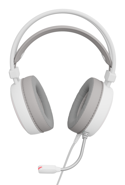 GENESIS NSG-2308 Auriculares Gaming Alámbricos USB Tipo A Blanco con Diadema Cómoda