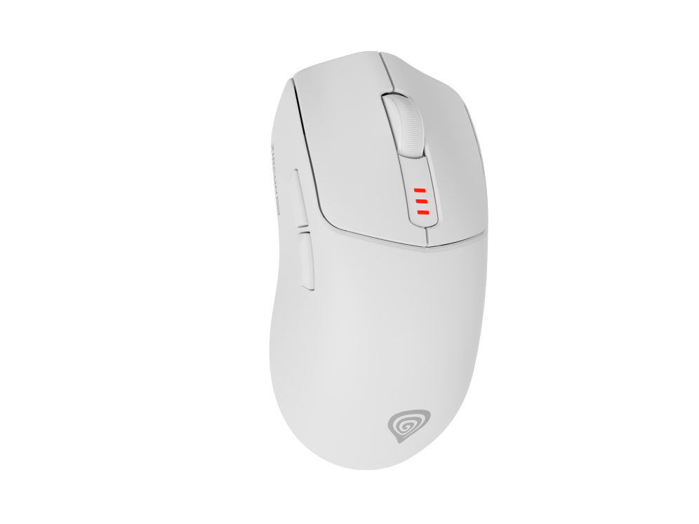 GENESIS Zircon 500 ratón Juego mano derecha RF Wireless + Bluetooth + USB Type-C Óptico 10000 DPI