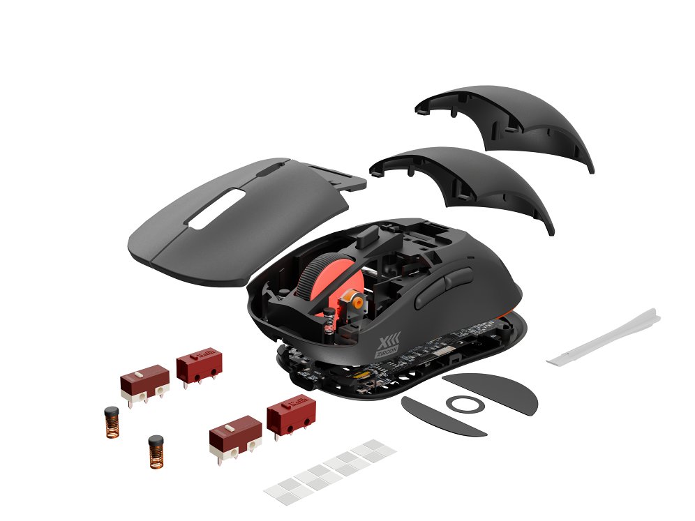 GENESIS Zircon XIII Ratón Gaming Ambidiestro Inalámbrico RF + USB-C Óptico 26000 DPI