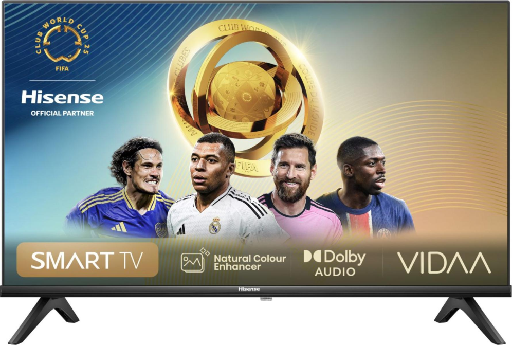 Hisense 32A4N TV Smart HD 32" Wifi Negro - Alta Brillo 200 cd/m²