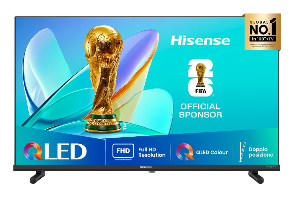 Hisense 40A5Q 40" Full HD Smart TV con Wifi - Negro