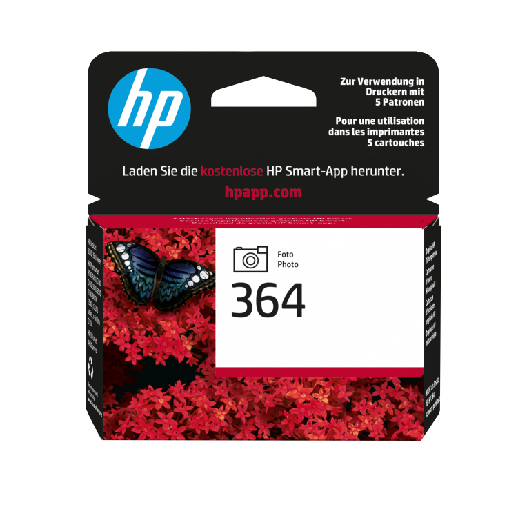 HP Cartucho de tinta original 364 fotográfica