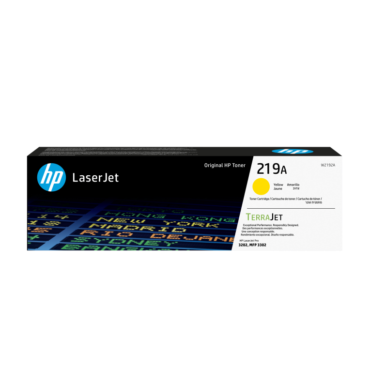 HP Cartucho de Tóner Original LaserJet 219A amarillo