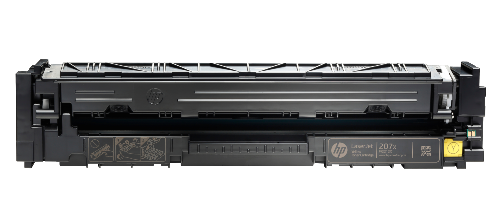HP Cartucho de tóner Original 207X LaserJet amarillo de alta capacidad