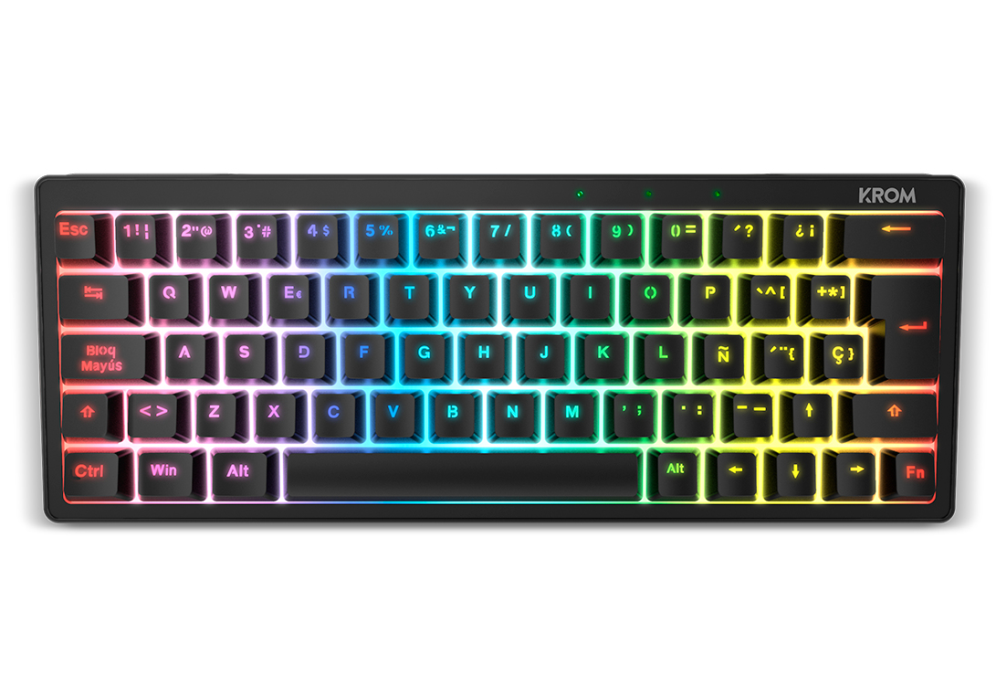 Krom Kreator teclado USB Negro
