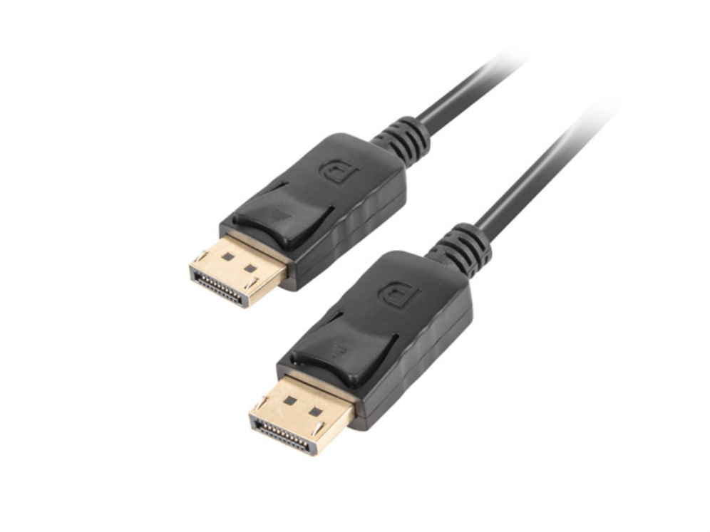 Lanberg CA-DPDP-10CC-0018-BK cable DisplayPort 1,8 m Negro